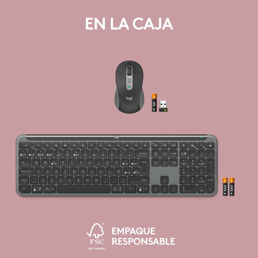 Teclado y Raton Inal. Logitech