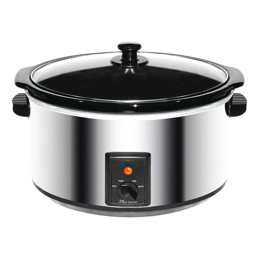 BRENTWOOD OLLA LENTO COCIMIENTO 7.50L PLATEADO