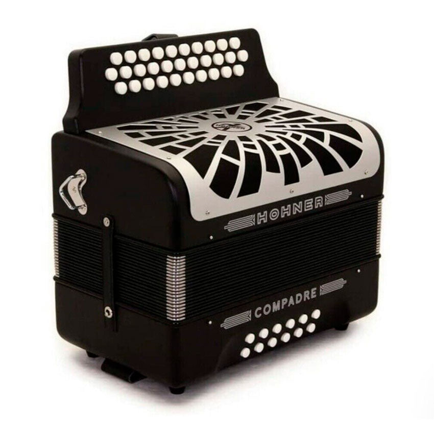 HOHNER ACORDEON COMPADRE BOTONES SOL NEGRO