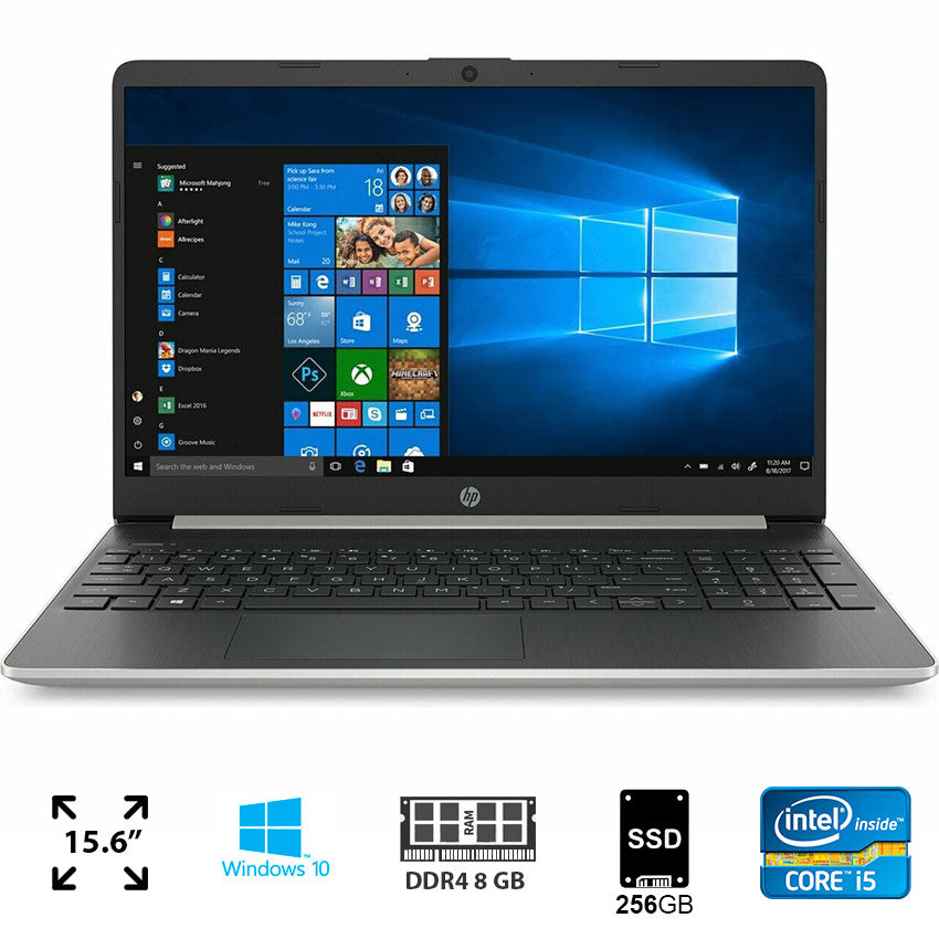 HP-LAPTOP 15-DY1038CA 15.6"- INTEL CORE I5-8GB DE RAM-256GB DISCO DUR