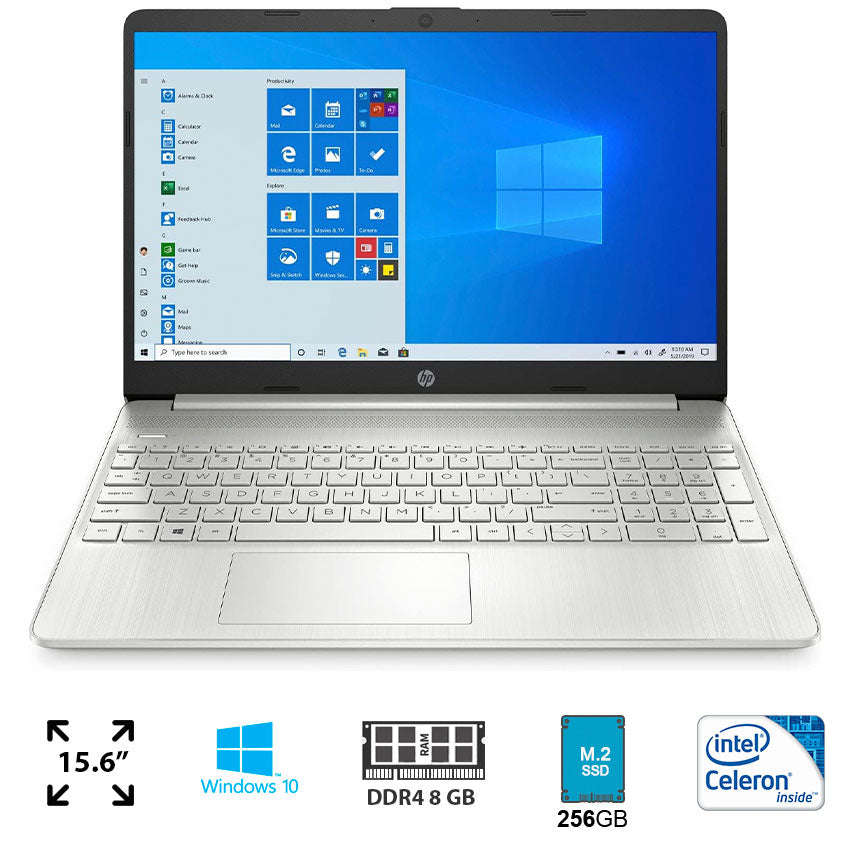 HP LAPTOP 15DY0022DSREF 15.6" INTEL CELERON 8GB DE RAM 256GB SSD WIND