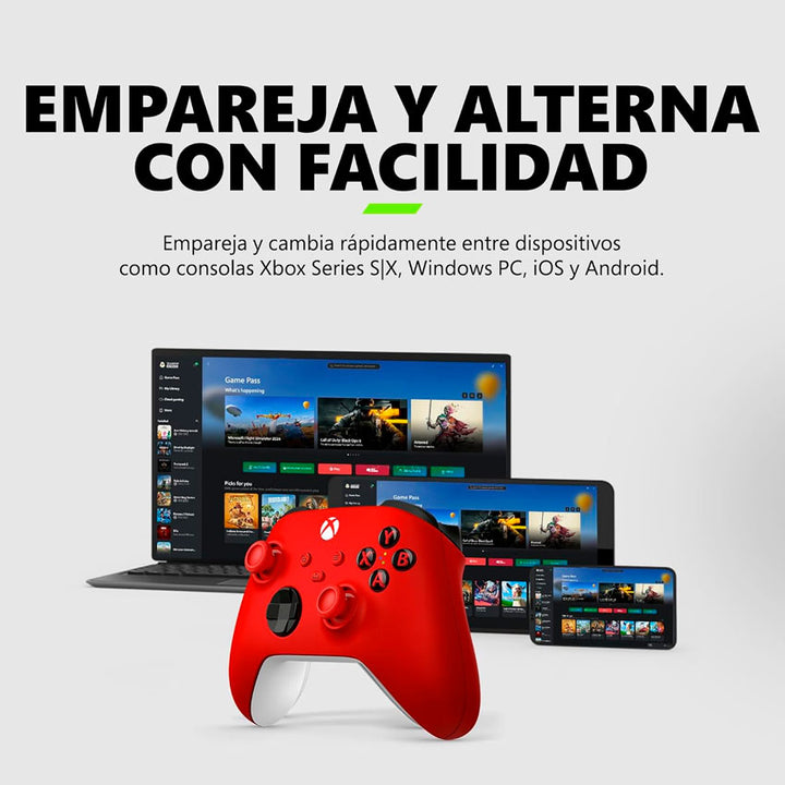 MICROSOFT CONTROL PARA XBXONE ROJO