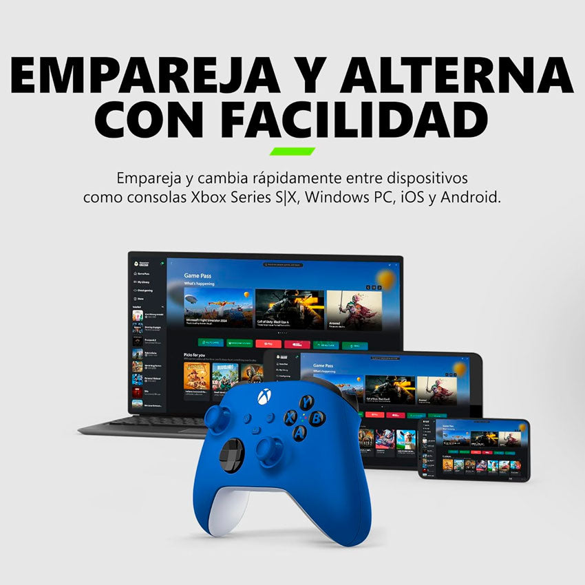 MICROSOFT CONTROL PARA XBXONE AZUL