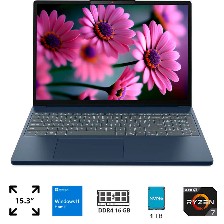 Lenovo Laptop 83k700axlm 15.3" Amd Ryzen 7 16gb Ram 1tb Windows 11
