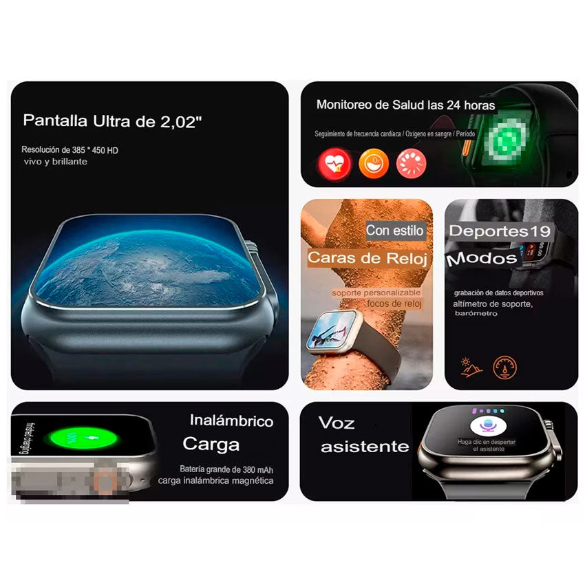 SMARTWATCH ULTRA 2 T900 IMPORTAMEX