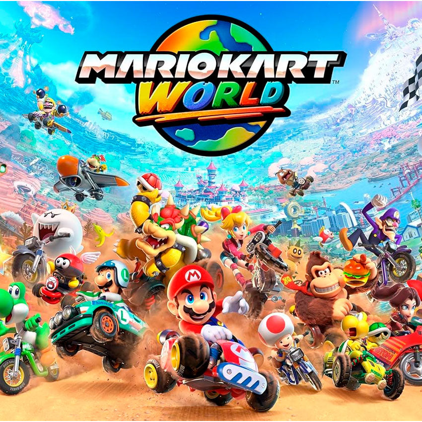 APARATO NINTENDO SWITCH 2 CON VJ MARIO KART WORLD