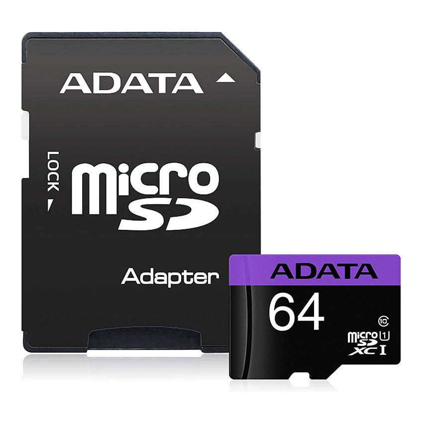 ADATA MEMORIA MICRO SD 64GB AUSDX64GUICL10RA1