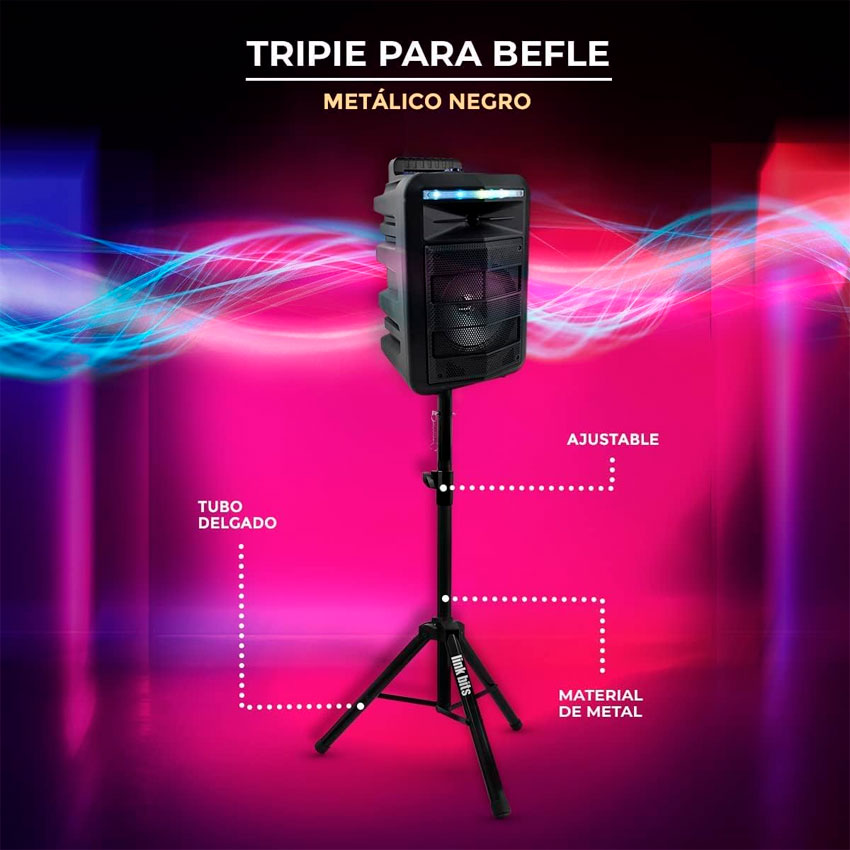 STAND PARA BAFLE LINKBITS CON SOPORTE DE 15KG