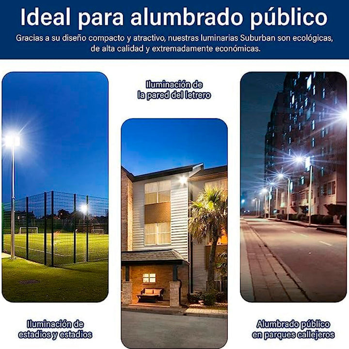 LAMPARA LED PARA EXTERIOR SUBURBANA