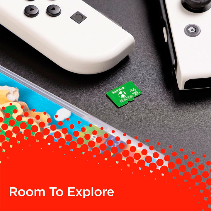 SANDISK MEMORIA SD 64 GB NINTENDO SWITCH