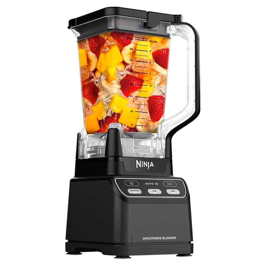 Ninja Licuadora Smoothie-iq 3 Velocidades 1200w con Vaso Tritan de 2.1 L Color Negro