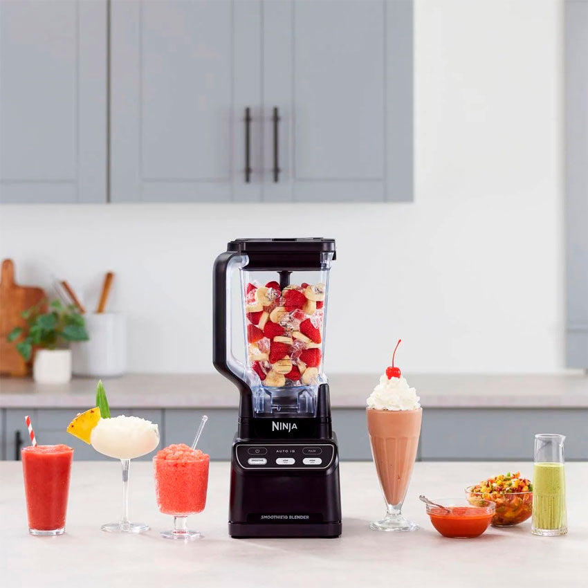 Ninja Licuadora Smoothie-iq 3 Velocidades 1200w con Vaso Tritan de 2.1 L Color Negro