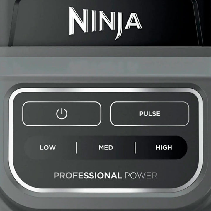 NINJA LICUADORA 2.1L 1000W 4 VELOCIDADES VASO PLASTICO GRIS