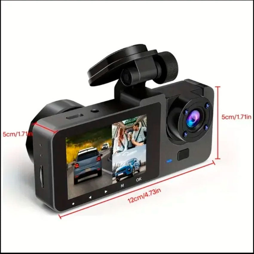 CAMARA PARA AUTO 2" BOSSNEY 4K FHD (RB-408)