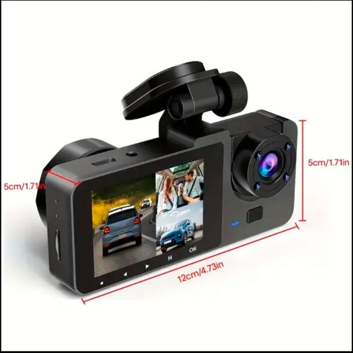 CAMARA PARA AUTO 2" BOSSNEY 4K FHD (RB-408)