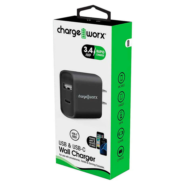 ADAPTADOR AC USB CHARGE-WORX