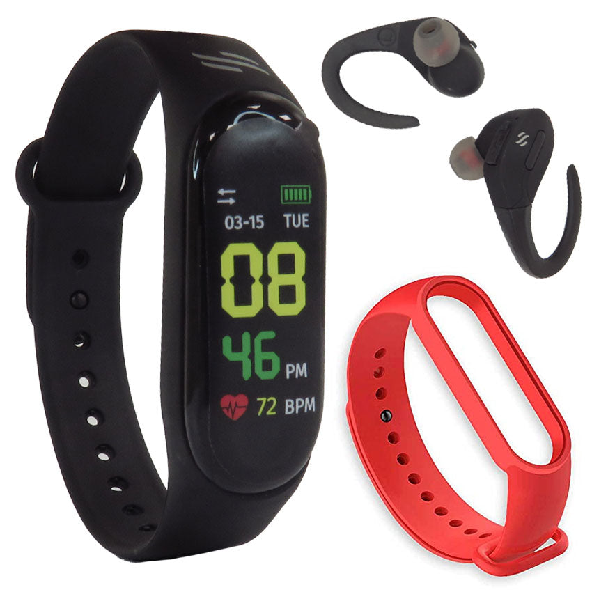 SLIDE FITNESS BAND PULSERA INTELIGENTE UNISEX PRESION ARTERIAL DEPORT