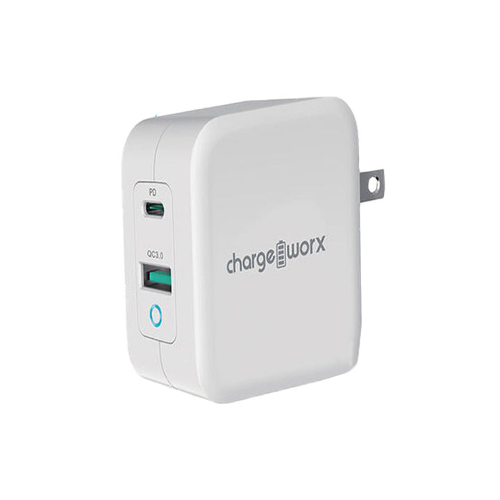 CHARGE WORX ADAPTADOR AC CON 2 USB