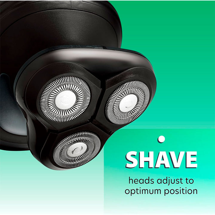 GROOM ESSENTIALS AFEITADORA ROTATIVA 3 CABEZALES