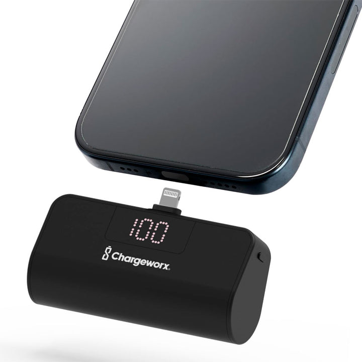 CHARGE WORX BATERIA DE RESPALDO DE 5000 MAH PARA LIGHTNING