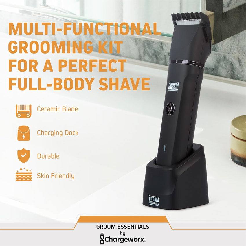 CORTADORA DE CABELLO Y NARIZ GROOM ESSENTIALS