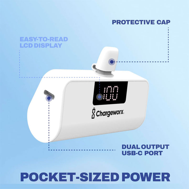 BATERIA DE RESPALDO CHARGE WORX 5000 MAH
