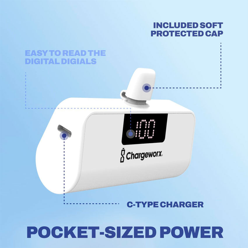 BATERIA DE RESPALDO CHARGE WORX 5000 MAH
