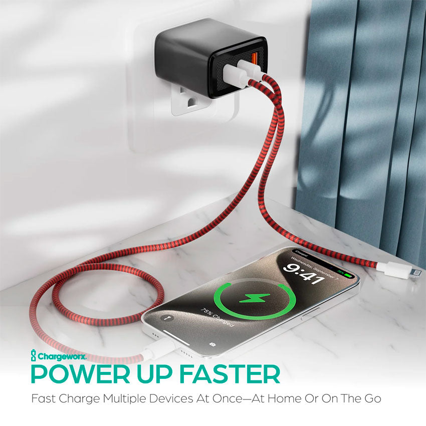 ADAPTADOR AC USB CHARGE-WORX