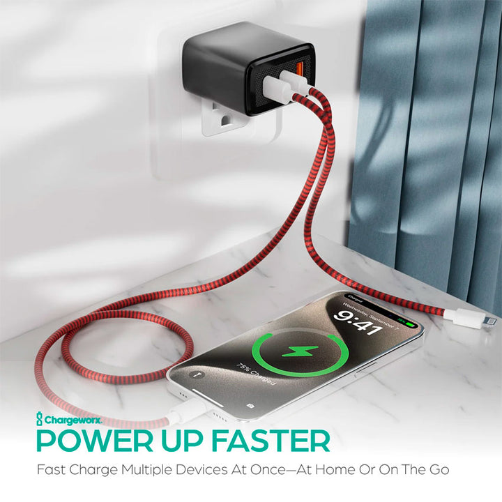 ADAPTADOR AC USB CHARGE-WORX