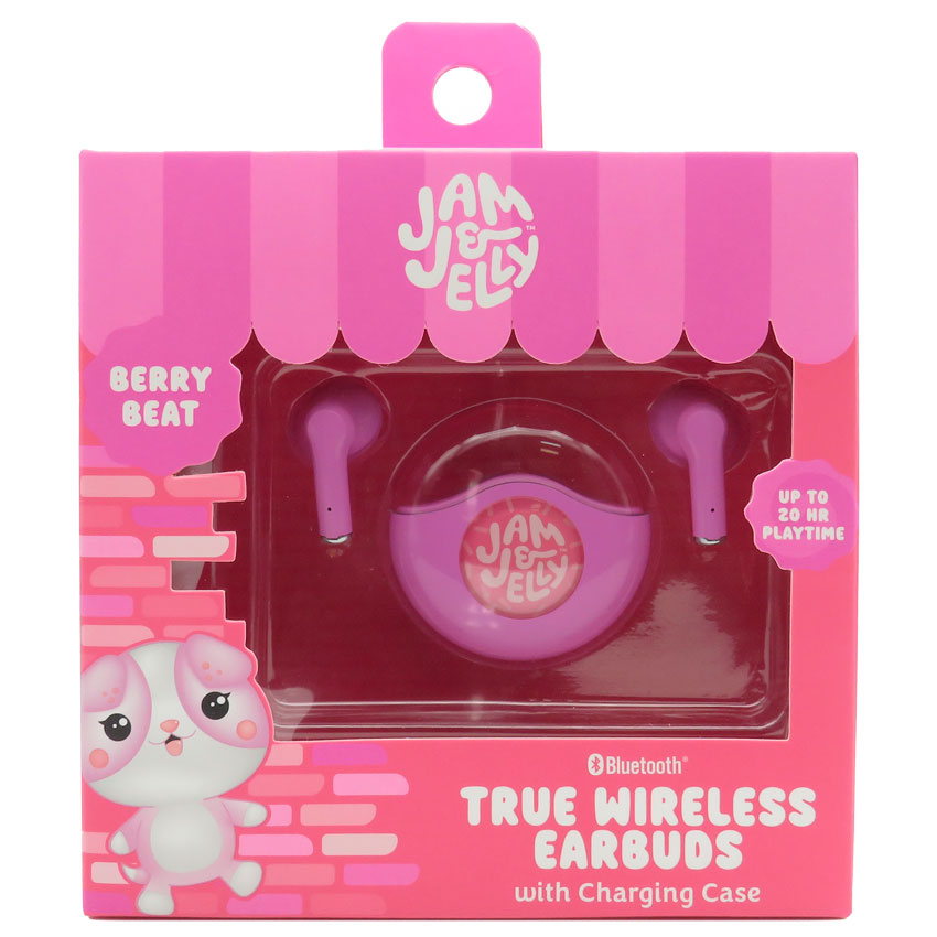 AUDIFONOS TRUE WIRELESS JAM & JELLY BERRY BEA