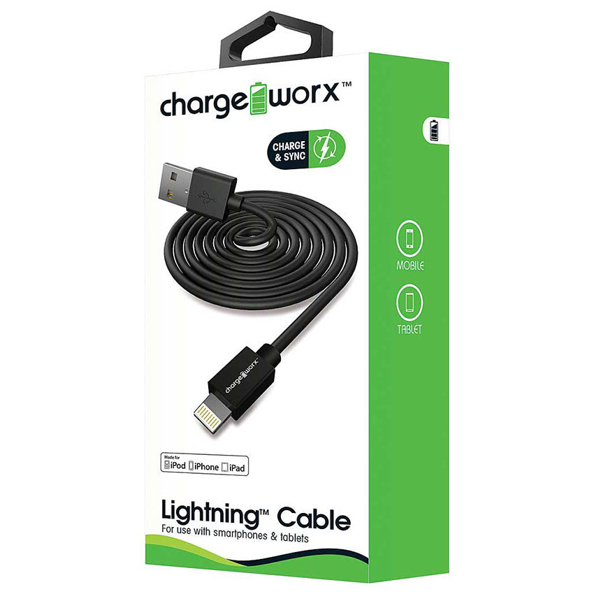 CHARGE WORX CABLE USB LIGHTNING