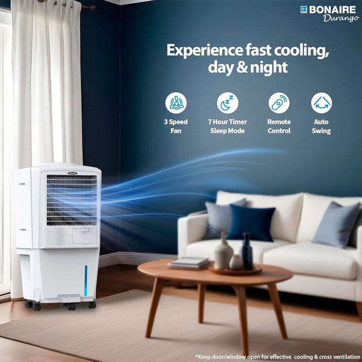 Symphony Enfriador de Aire 27l con Control Remoto y Oscilación Automática