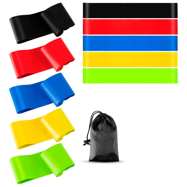 BANDAS DE RESISTENCIA FITNESS 5 PACK VIVITAR