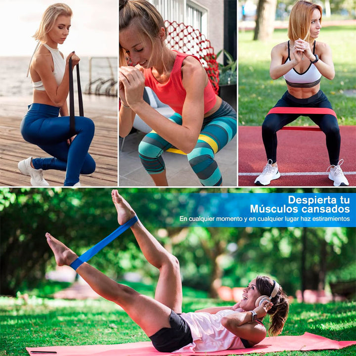 BANDAS DE RESISTENCIA FITNESS 5 PACK VIVITAR