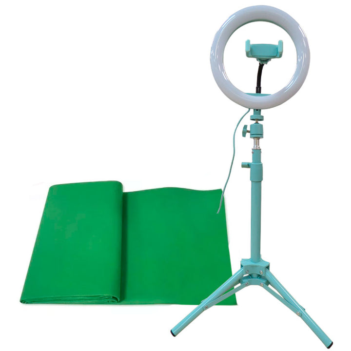 VIVITAR ARO DE LUZ CON STAND 8" RGB