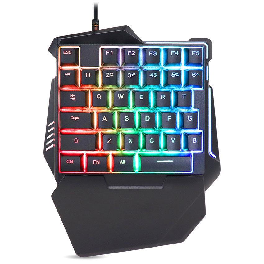 BROBOTIX TECLADO GAMING ONE HAND