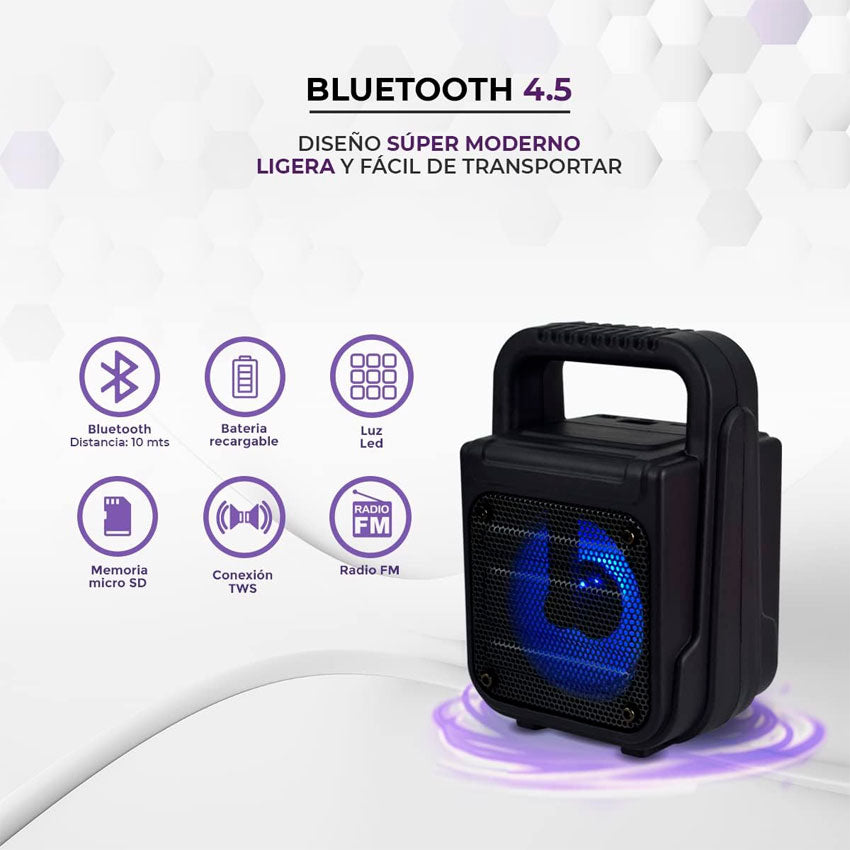 BOCINA BLUETOOTH LINKBITS 3"