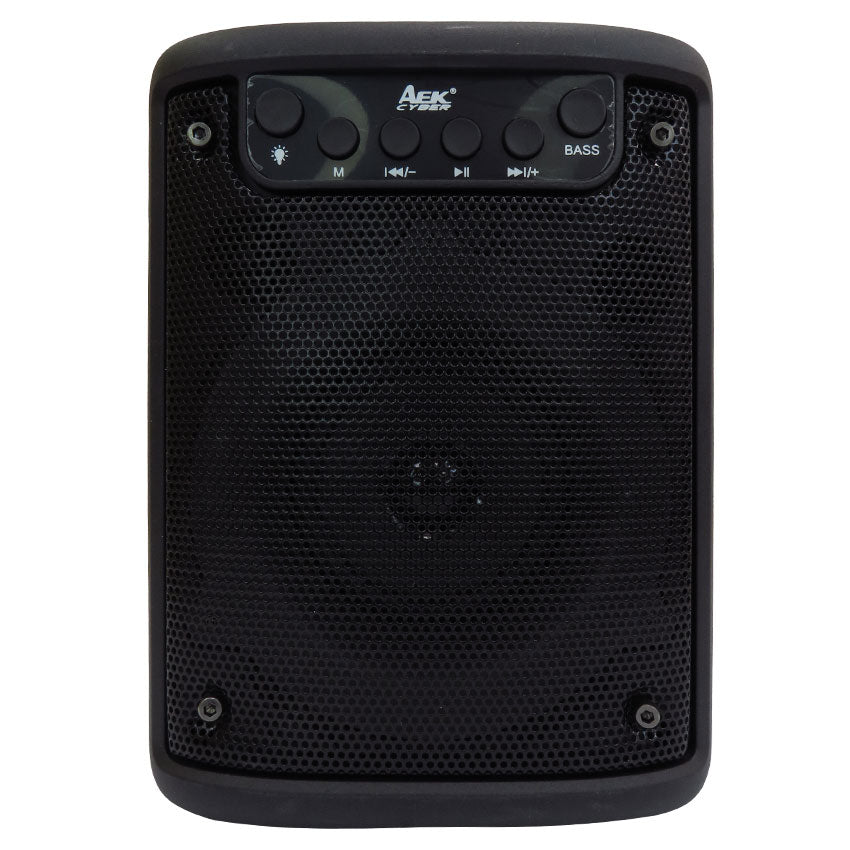 AEK S-10307 BOCINA BLUETOOTH PORTATIL 3" COLOR NEGRO