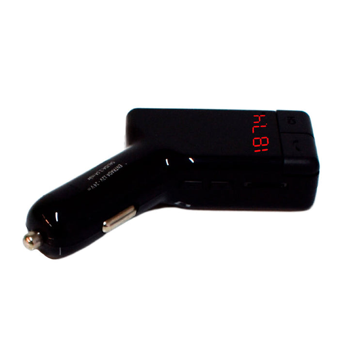 IMPORTAMEX TRANSMISOR FM BLUETOOTH MANOS LIBRES, USB Y MICROSD (GTS-C927)