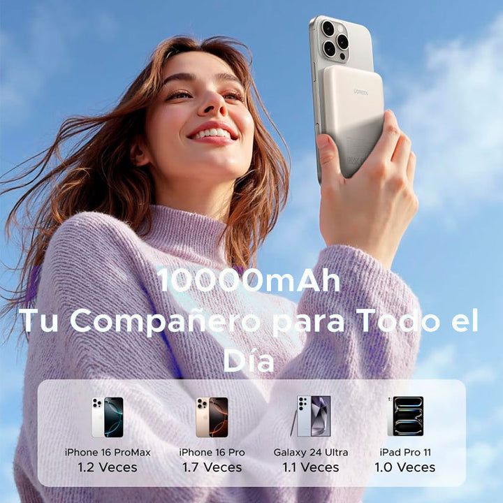 Bateria de Respaldo Magnetico Ugreen 10000 Mah 20w