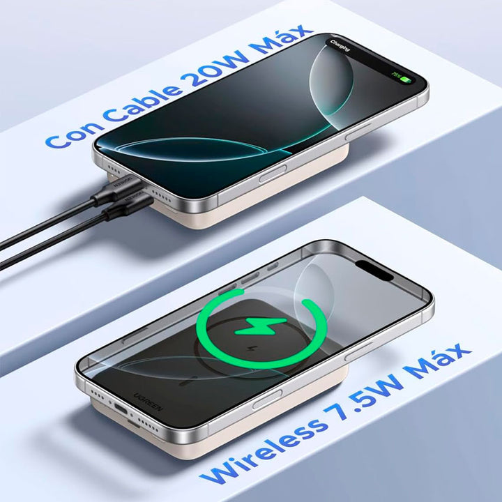 Bateria de Respaldo Magnetico Ugreen 10000 Mah 20w