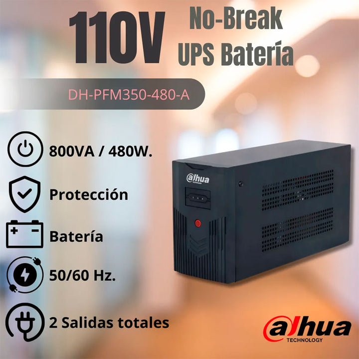 Dahua Bateria de Respaldo 800va ( No Break)