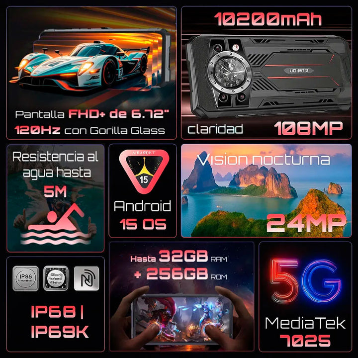 Cubot Celular King Kong 11