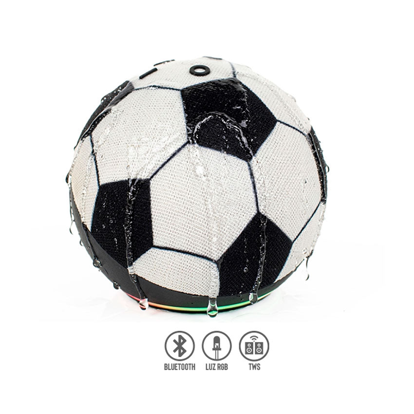 Bocina Bluetooth Portátil Buytiti Balon Soccer ( Rb-603) — vista lateral