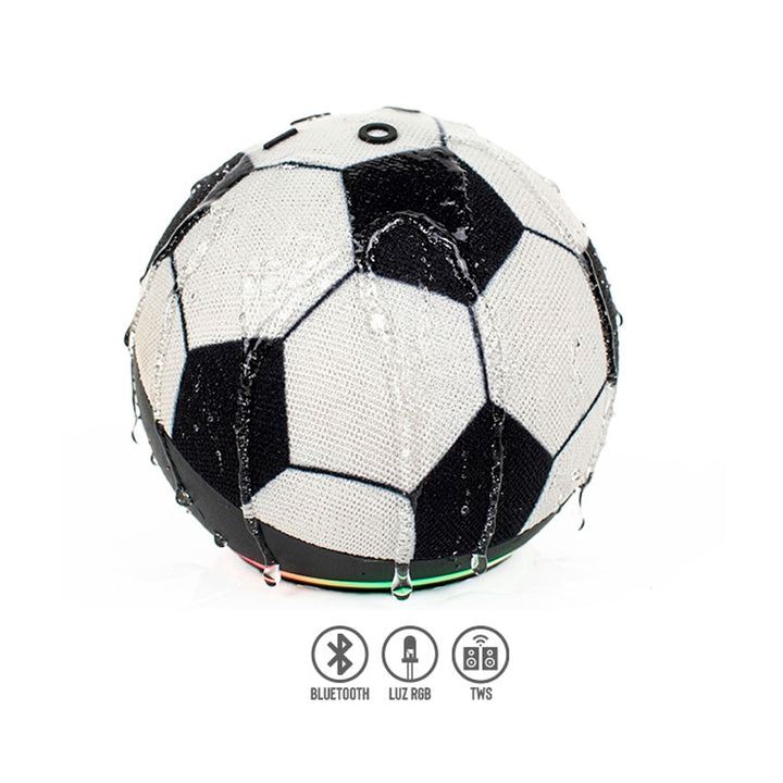 Bocina Bluetooth Portátil Buytiti Balon Soccer ( Rb-603) — vista lateral