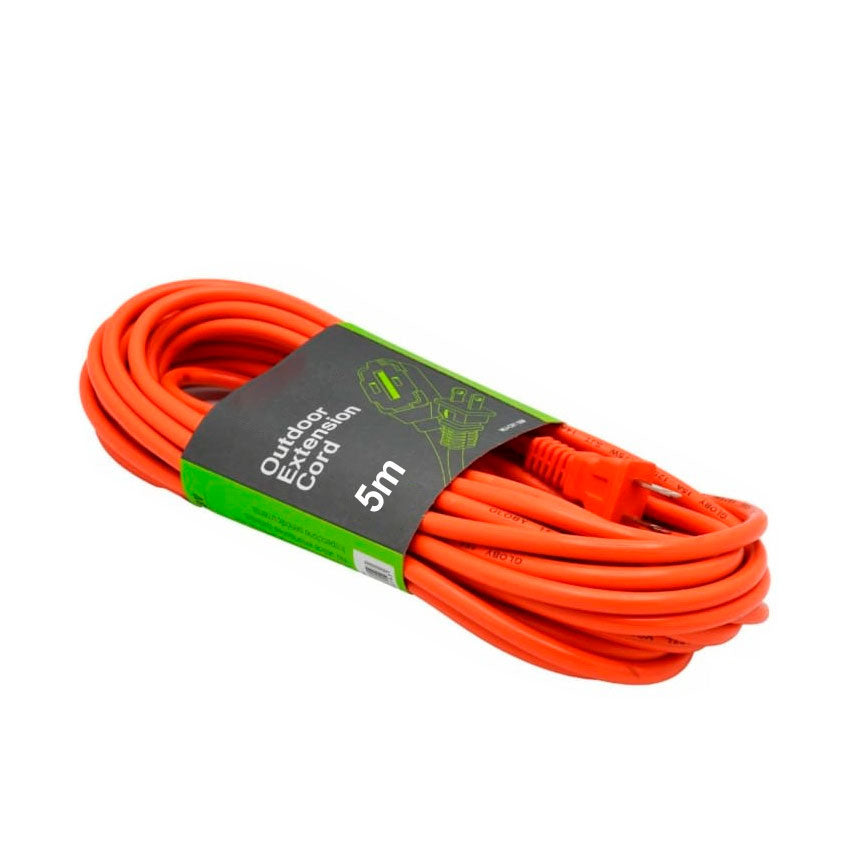 EXTENSION ELECTRICA ANDY 5 MTS NARANJA