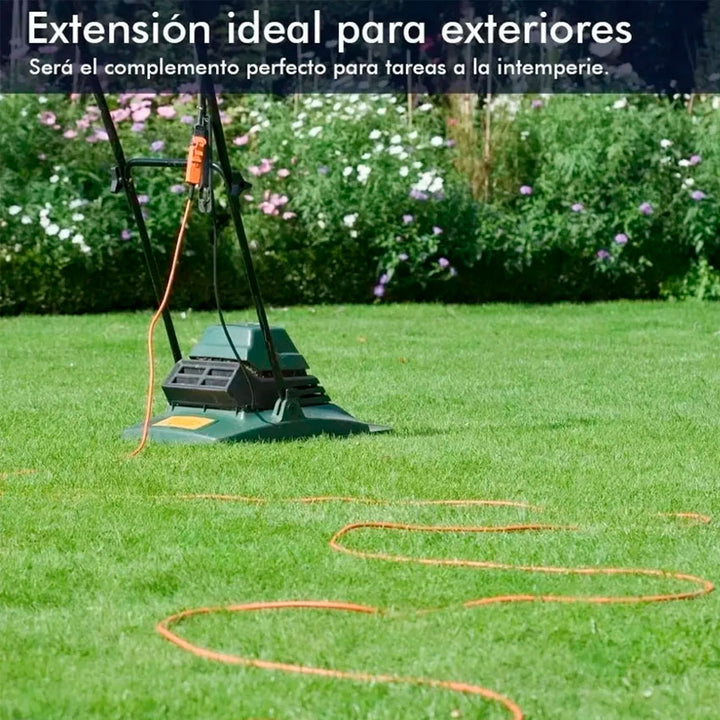 ANDY EXTENSION ELECTRICA ANDY 5 MTS NARANJA