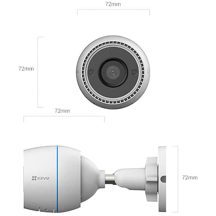 CAMARA DE SEGURIDAD 1080P CONEXION WIFI INTERIOR/EXTERIOR