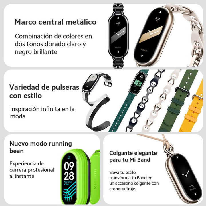 XIAOMI FITNESS BAND RELOJ INTELIGENTE UNISEX PRESION ARTERIAL IPX DEP