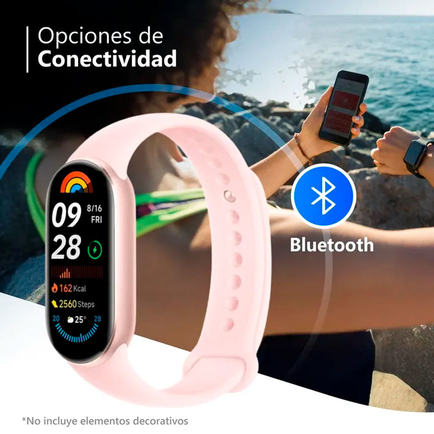 XIAOMI FITNESS BAND MI SMART BAND 9 MONITOREO DE SALUD ACTIVIDAD FISI